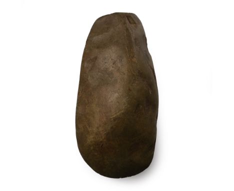 Neolithic Period, 4000-2300 B.P. With rounded blade, butt sheared off. Cf. MacGregor, A. (ed.), Antiquities from Europe and t
