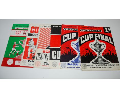 A large collection of match programmes from the late 1950s onwards the majority Scottish examples including International, Sc