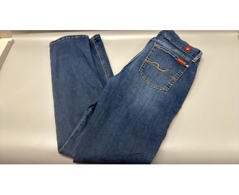 7 FOR ALL MANKIND THE STRAIGHT M/R BAIR JEAN / 28 / BAIR / RRP £180 / NEW WITHOUT TAGS / T13