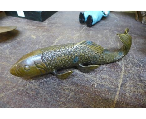 A Japanese bronze fish