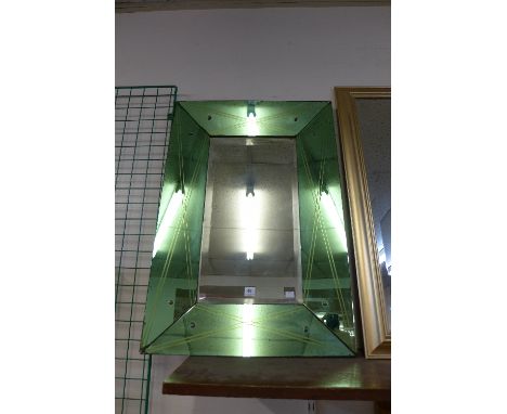 An Art Deco mirror