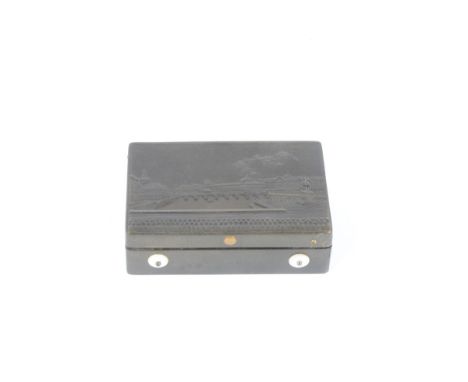 Important Announcement - the lot estimate has been revisedAn early 19th-century musical snuffbox, by H. Lecoultre, playing tw