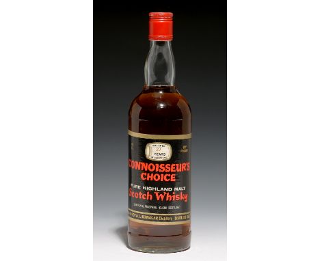 ROYAL LOCHNAGAR CONNOISSEUR'S CHOICE 27 YEAR OLD HIGHLAND MALT SCOTCH WHISKY, C1957, 75 CL 