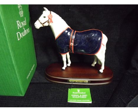 GB Royal Doulton Horse. Model DA247 'Welsh Mountain Pony'. Report - Gloss finish, factory mark to belly, no damage or restora