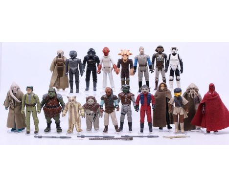 Star Wars: A collection of twenty Star Wars, original, vintage, Kenner / Palitoy loose figures to comprise: 4-LOM, Zuckuss, I