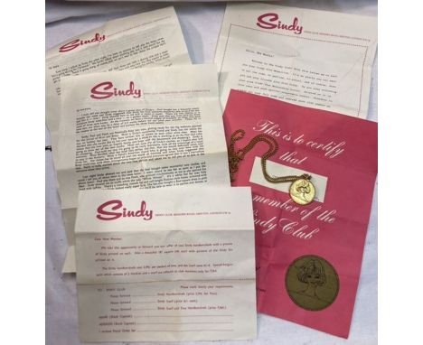 Sindy: A collection of assorted Sindy items to include: Sindy’s Horse, Sindy Doll, Jigsaw, clothes for Sindy and Patch, Sindy