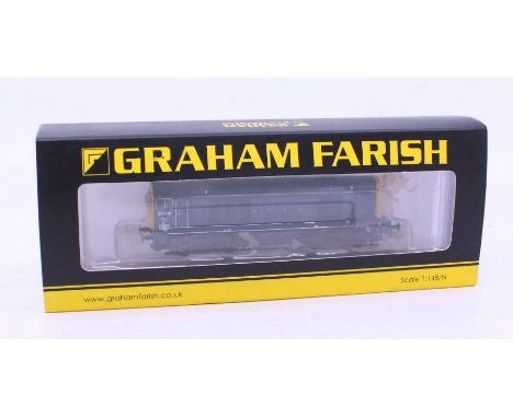 Graham Farish: A boxed Graham Farish / Bachmann, Class 20 #20048 BR Blue Diesel Locomotive, 371-032A, N Gauge, together with 