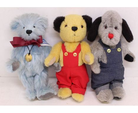 Dean's Rag Book: A collection of three Dean's Rag Book bears to comprise: Sooty (Limited Edition 110 of 2000), Sweep (Limited