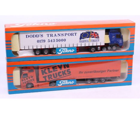 Tekno: A boxed Tekno diecast, Dodd's Transport Group lorry, 1:50 Scale, Made in Holland, Vehicle appears in very good conditi