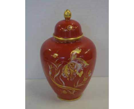 Vintage German lidded vase 29cm high approx.