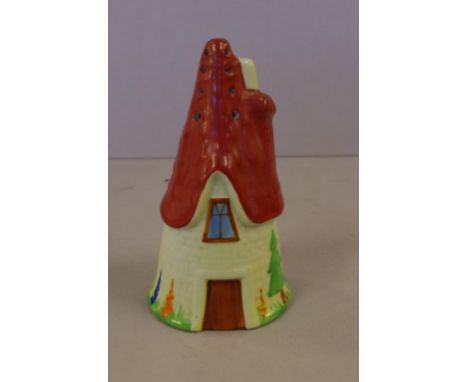 Early Carlton Ware cottage sugar sifter 13cm high approx.