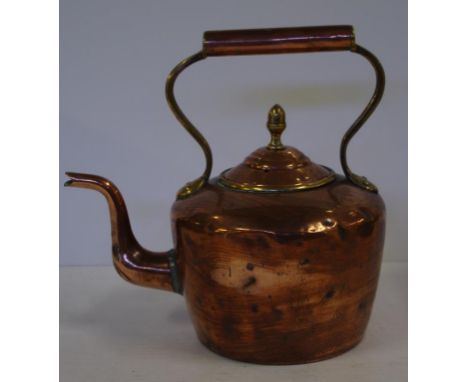 Vintage copper kettle H27cm approx