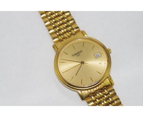 Tissot 1853 watch with date function