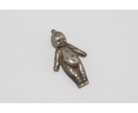 Vintage silver kewpie / cupie doll as inspected