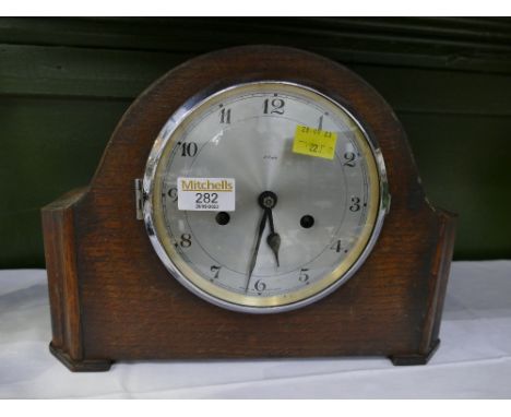Wooden Enfield mantel clock 