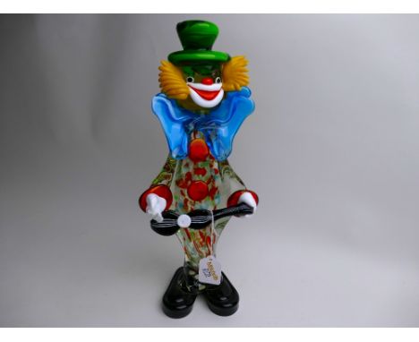 Large Murano clown 