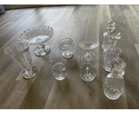 Waterford Crystal Bowl, Vase, Decanter, etc. No Damage, Excellent Condition