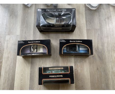 Four Special Edition Boxed Maisto and Anson, to include Three 1.18 Scale and One Large 1.18 Scale (see pictures)
All in very 