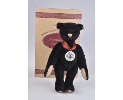   STEIFF 'Teddybär 1912'   Replica, Steiff-Club-Edition 1999/2000, limitierte Auflage, mit Zertifikat, KF, Nr. 420160, mit Po