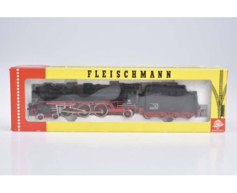   FLEISCHMANN Dampflok 4170, H0   BN 01 220 der DB, Kohletender, 2L DC, wechselnde Stirnbeleuchtung, ff, Z 1-2, Okt. mit leic