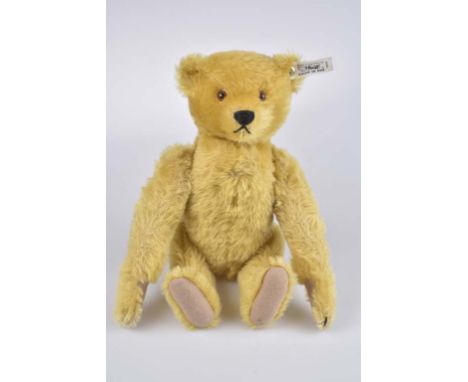   STEIFF Purzelbär 1909   Somersault Bear 1909, limitierte Auflage, mit Zertifikat 3322/ 5000, KF, Nr. 406553, Mohair, blond,