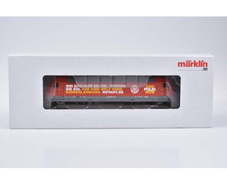   MÄRKLIN Elektrolok 39371, H0   BN 101 001-6 der DB, Werbelok 'Rotary', Lichtwechsel, 3L AC, mfx Sound, ff, Z 1, BdA, Zertif