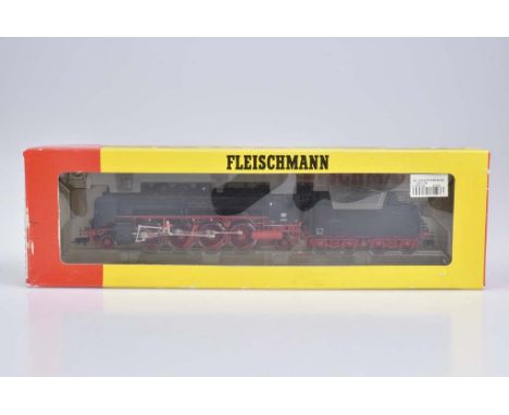   FLEISCHMANN Dampflok 4136, H0   BN 39 161 der DB, Kohletender, 2L DC, wechselnde Stirnbeleuchtung, ff, Z 1, BdA, Okt. mit l