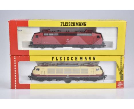   FLEISCHMANN 2 Elektroloks, H0   2L DC, 4351, BN 120 103-7 der DB, wechselnde Stirnbeleuchtung, ff schwergängig, Z 1-2 und 4