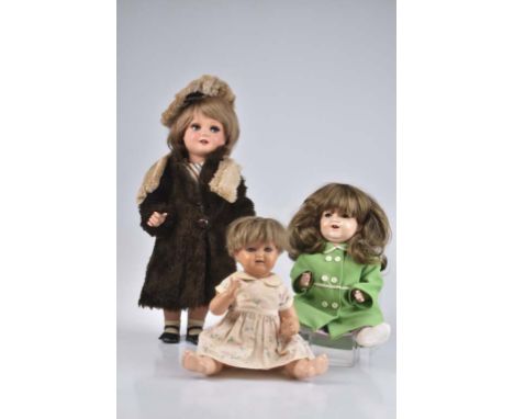   Los 3 Puppenkinder   2x KÄMMER &amp; REINHARDT, gem. K (Stern) R 1728/ 4 Germany (Schildkröte), gem. K (Stern) R 728/ 5 Ger