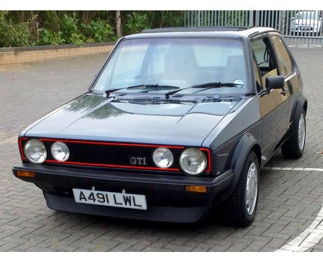 - Notably late 'EW' code Mk1 GTi

- Much expenditure in the current ownership including extensive engine overhaul, respray, e