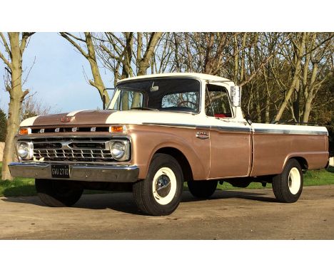PLEASE NOTE: This lot comes with its original Ford Truck Operator's Manual but does not have its original service book.
 
- B