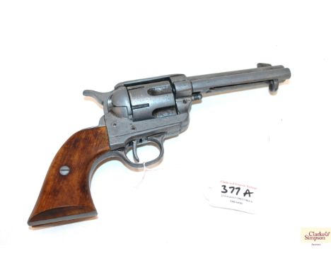 A model of a colt ".45 73", metal and wood construction