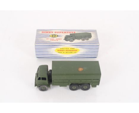 A Dinky Supertoys 622 10 ton army truck, boxed