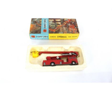 A Corgi Toys 1127 (boxed) Simon Snorkel fire engine 