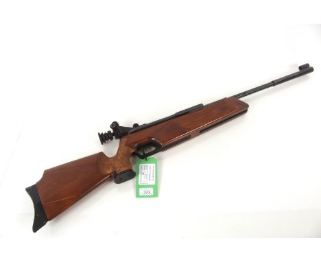 A Feinwerkbau 300 .177 Recoiless air rifle, S/No. 119400. A classic match rifle complete with correct diopter sightsNB. As a 