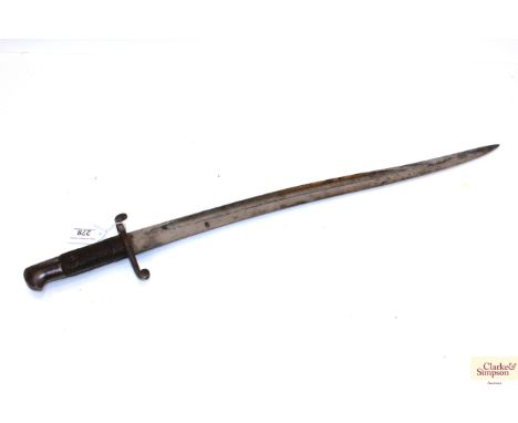 A British model 1856 sword bayonet (no scabbard)
