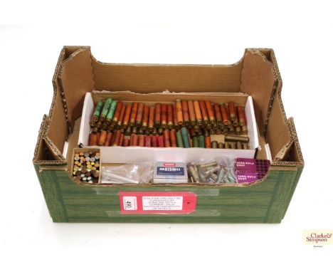 A collection of "small bore" shotgun cartridges including .410, 32 bore, .22 R/F and 9mm examples (approx. 300 in total)NB. T