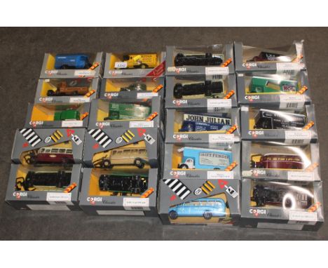 A quantity of Corgi Classics (boxed) commercial vehicles and coaches