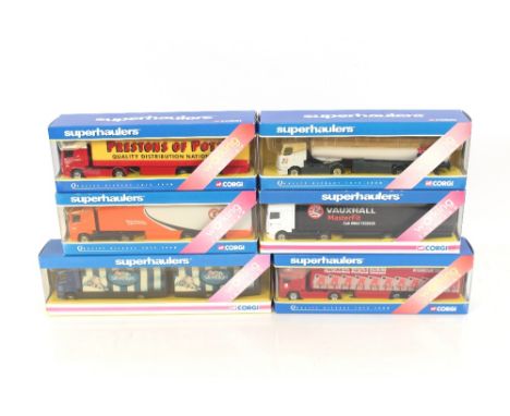 Ten various Corgi Super Hauliers boxed vehicles
