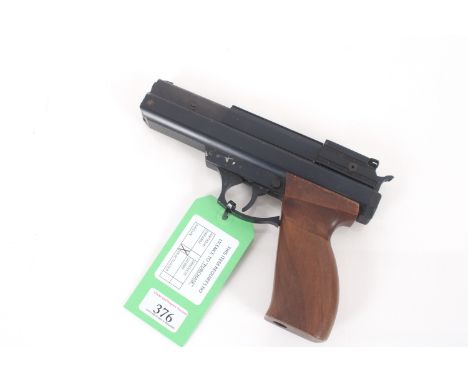 A B.S.A. 240 Magnum .22 Cal. air pistol S/No. AN03926 (AF - incomplete)NB. As a post war air weapon the restrictions of the C