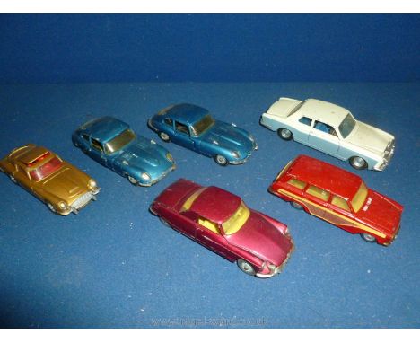 A quantity of toy cars including a Corgi Le Dandy Coupe - Henri Chapron body on Citroen D.S. Chassis (pat app no. 24751/03) i