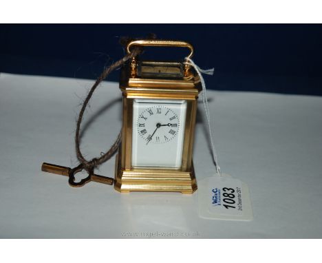 A miniature Carriage Clock
