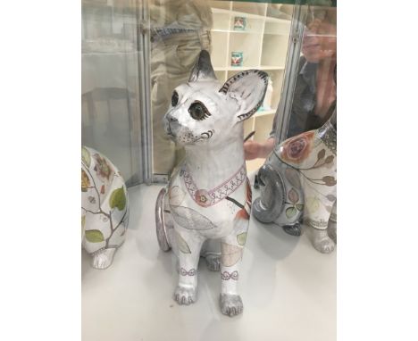 A Marion Brandis ceramic cat