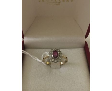 A ruby diamond