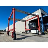 Shuttlelift ISL 15 Rubber Tired Mobile Gantry Crane, ​​​​​​​518 Hours Showing, 30,000 lb max cap.