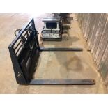 Hydraulic Pallet Fork attachment for Skid Steer