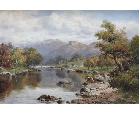 WILLIAM HENRY MANDER (1850-1922) ON THE LLUGWY, N.W. Signed and dated 09, also signed, inscribed with title and dated verso, 