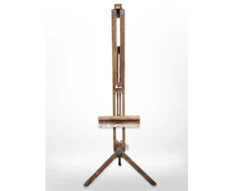 A vintage easel 