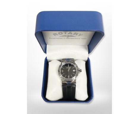 A Gent's Rotary wristwatch in box 