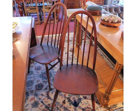 A set of four Ercol dining Chairs 